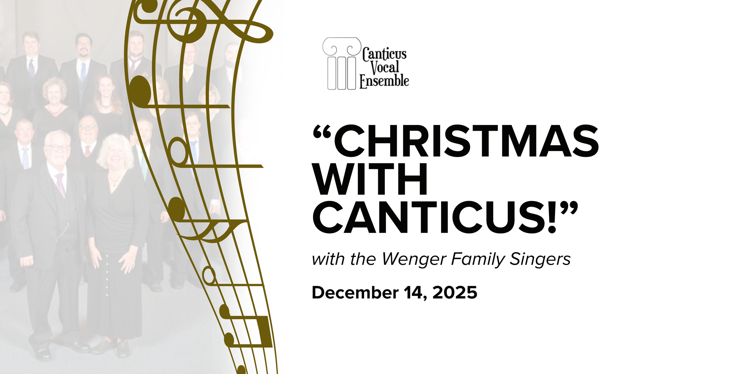 christmas with canticus on decebmer 14th 2025